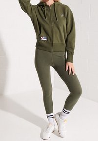 Superdry & Co Mikina na zip - green