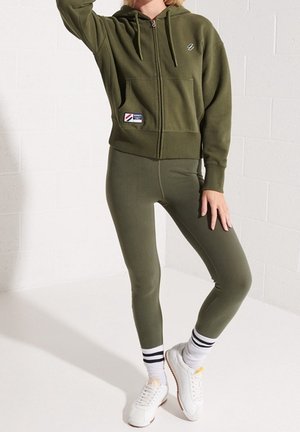Superdry & Co Sudadera con cremallera - green