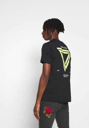 T-shirt z nadrukiem - black