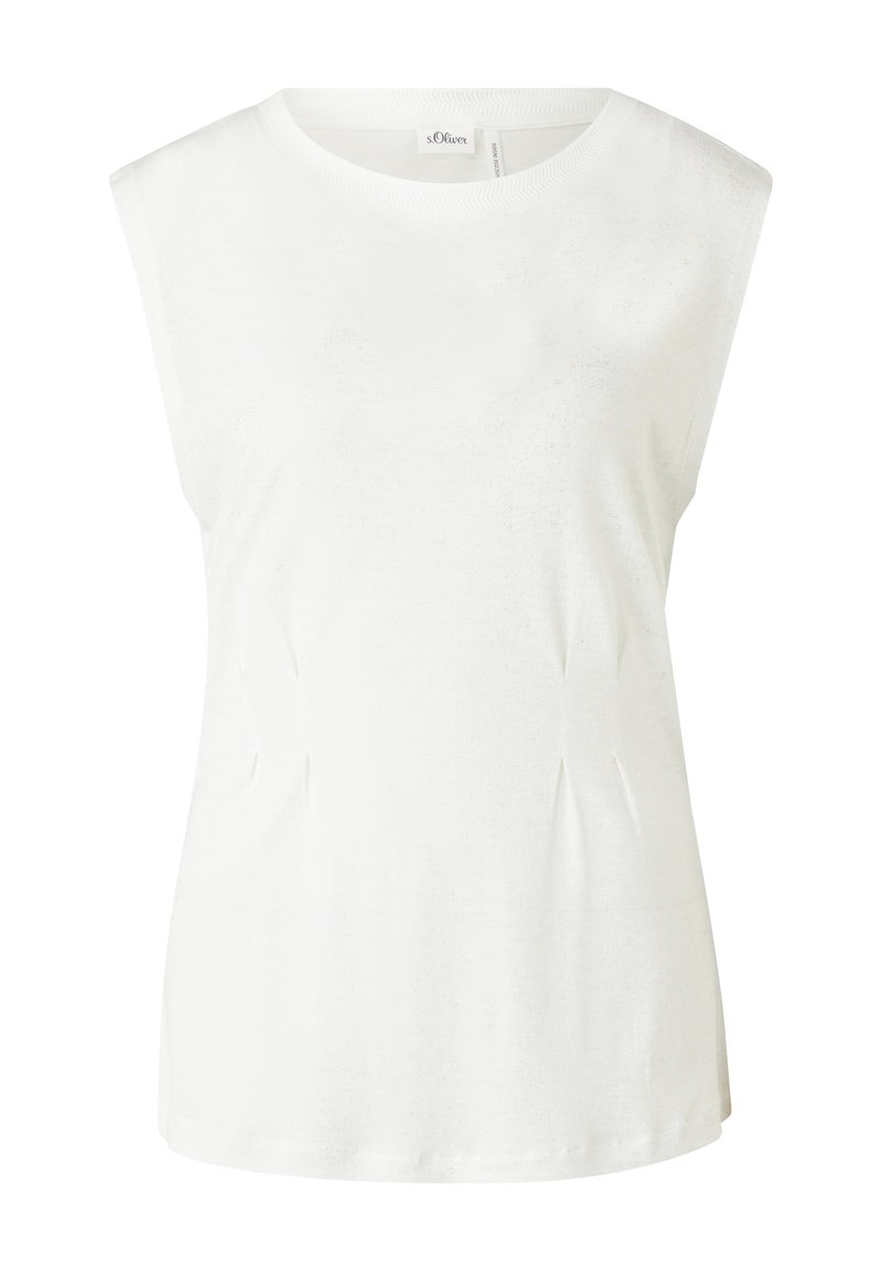 s.Oliver BLACK LABEL T-shirt print crème s.Oliver BLACK LABEL T-shirt print crème