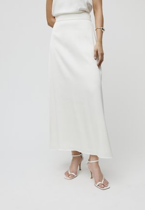 IVY OAK SANNA - Maxi skirt - snow white