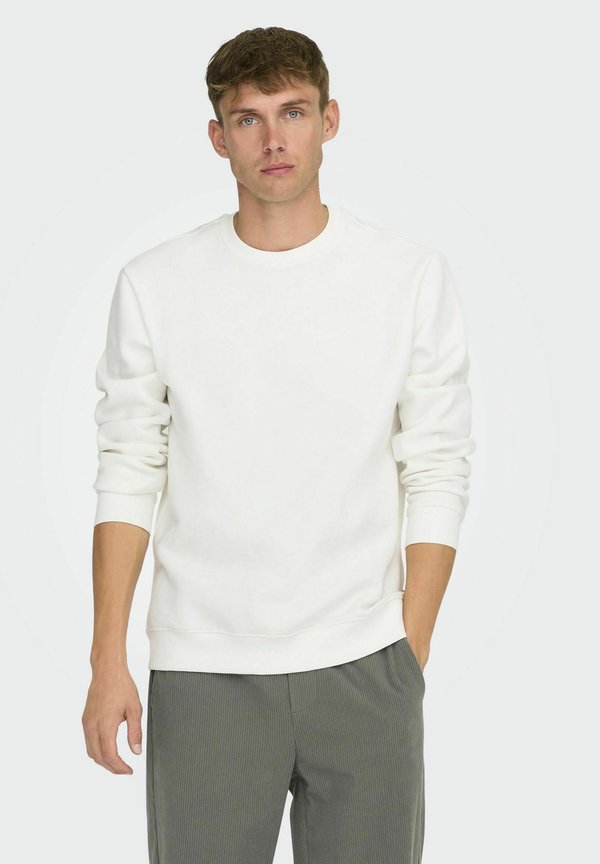 CONNOR REG NOOS - Sweatshirt - cloud dancer