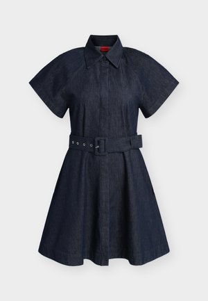 HUGO, KASTINA - Blusenkleid - medium blue
