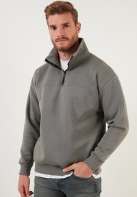 Buratti REGULAR FIT - Melegítőfelső - light khaki