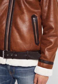Jack & Jones Giacca in similpelle - brown