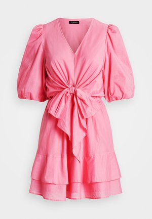 Lauren Ralph Lauren ALTAGAIL SHORT SLEEVE DAY DRESS - Rochie cocktail/Rochie petrecere - poolside rose