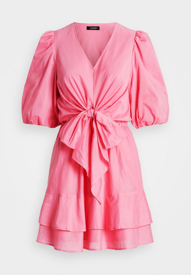 Lauren Ralph Lauren ALTAGAIL SHORT SLEEVE DAY DRESS - Cocktail φόρεμα / Φόρεμα για πάρτι - poolside rose