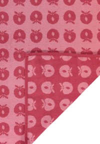 Småfolk 2ER-PACK 50 100 MIT ÄPFELN - Badehåndklæde - pink