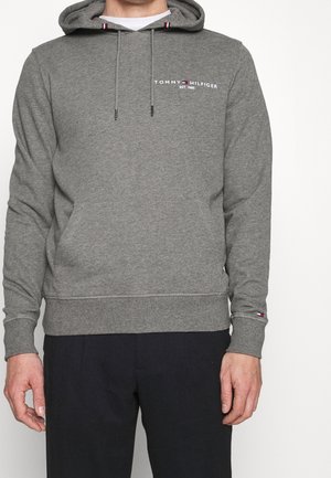 Jersey con capucha - mottled dark grey