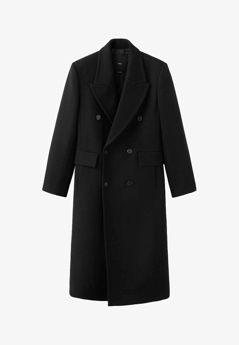 Mango Klassisk kappa / rock - black/svart - Zalando.se