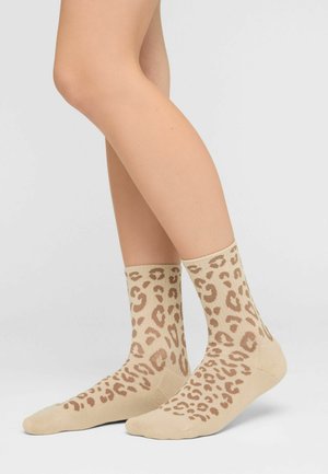 Calzedonia, GYM COLLECTION - Chaussettes - natural animalier