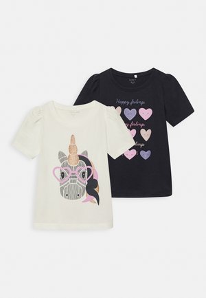 NMFKURIA TOP CAMP 2PACK - T-shirt con stampa - multi-coloured