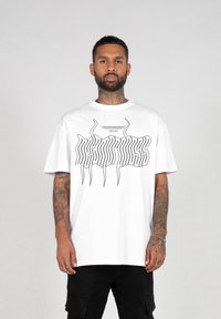 MJ Gonzales METAMORPHOSE - T-shirts med print - white