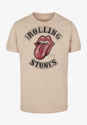 F4NT4STIC, THE ROLLING STONES ROCKBAND TOUR 78 - T-Shirt print - sand
