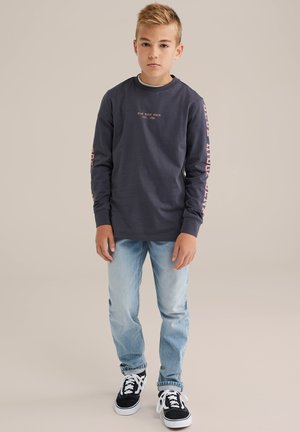 WE Fashion RIDGE - Bluză cu mânecă lungă - dark grey