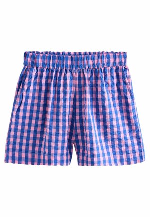 Next REGULAR FIT-GINGHAM - Lühikesed püksid - pink blue