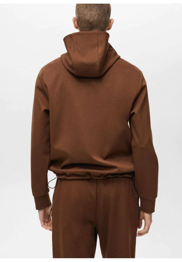 Zip-up sweatshirt - burnt orange4