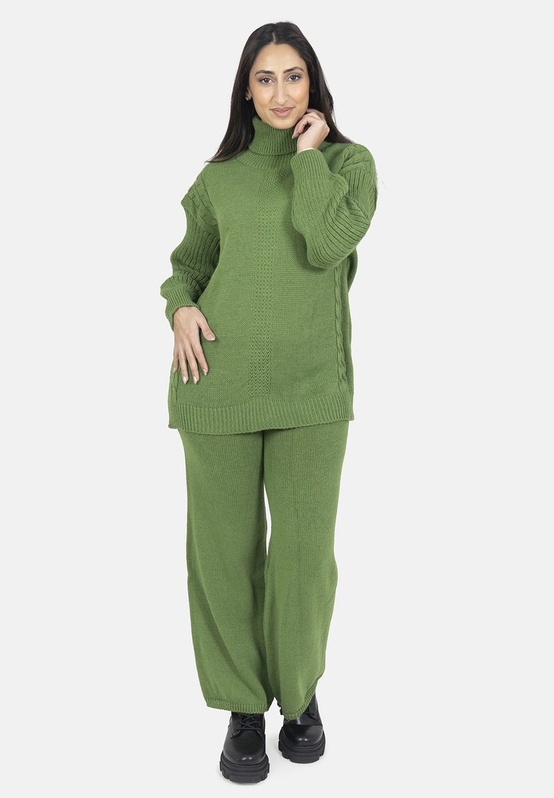 Elara SET - Maglione - grün