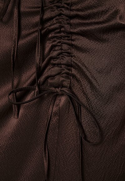 Elleme OPEN SKIRT - Μάξι φούστα - brown