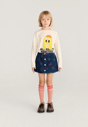 Bobo Choses, STAMP BLOOM - A-lijn rok - navy blue