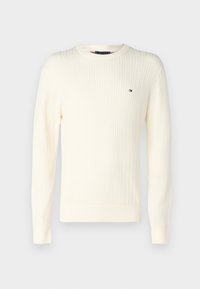 HERRINGBONE STRUCTURE - Pulover - ivory petal