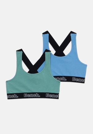 Bench BUSTIER 2 PACK - Topp - blau/salbei