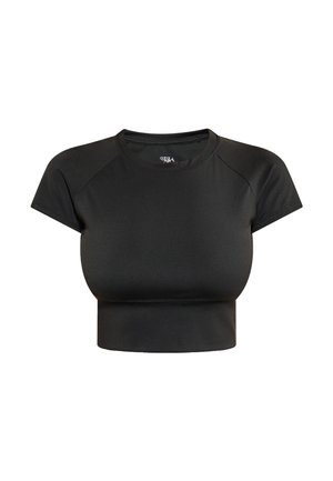 IZIA, IZIA CROP-TOP - T-shirt basic - schwarz
