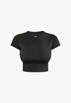 IZIA, IZIA CROP-TOP - T-shirt basic - schwarz
