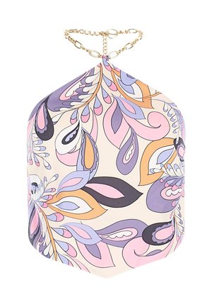 SCHAL ALLOVER-PRINT - Top - mehrfarbe rose