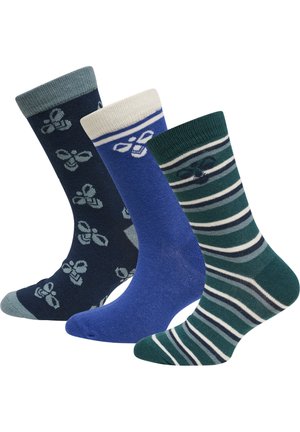 3PACK - Strømper - deep teal