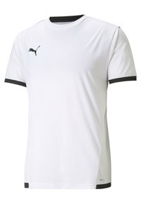 Puma - TEAMLIGA - Sportska majica - puma white puma black Minijatura 1