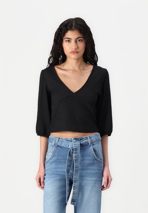PCFESS  - T-shirt basic - black