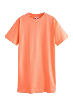 TALL - Džersejové šaty - fluro orange