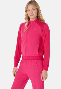 ASICS Veste de survêtement - bright rose