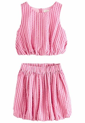 Next, REGULAR FIT SET - Bluse - pink stripe
