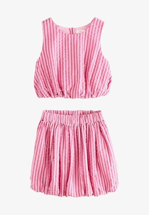 Next, REGULAR FIT SET - Blouse - pink stripe