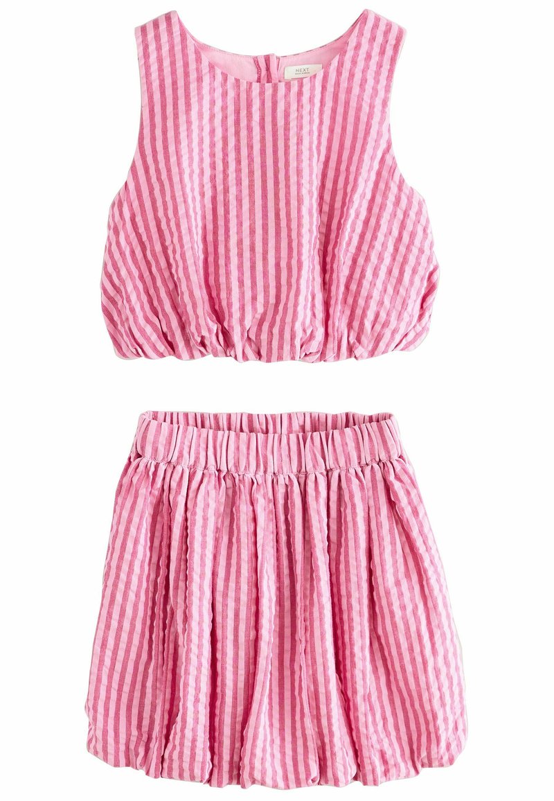 Next - REGULAR FIT SET - Palaidinė - pink stripe, Padidinti