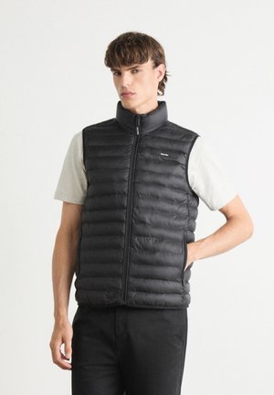 QUILTED VEST - Weste - black
