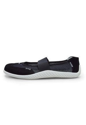 Ankle cuff ballet pumps - nero