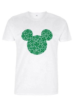 Disney DISNEY CLASSIC MICKEY CLOVER FILL - T-shirt con stampa - white