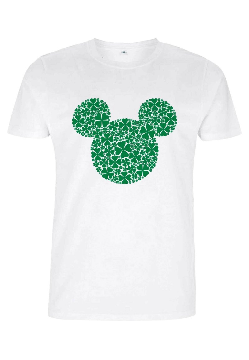 Disney DISNEY CLASSIC MICKEY CLOVER FILL - Triko s potiskem - white
