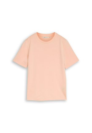 TOM TAILOR DENIM, MODERN FLUENT T-SHIRT - T-shirt basic - orange parfait