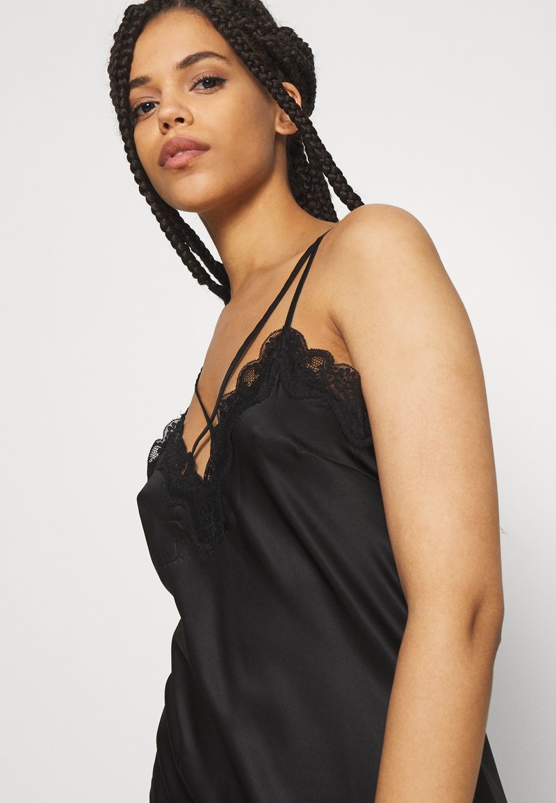 Damen Nachthemden | Anna Field STRAP BACK NIGHTDRESS Nachthemd black/schwarz - VO84498 Damen Nachthemden | Anna Field STRAP BACK NIGHTDRESS Nachthemd black/schwarz - VO84498