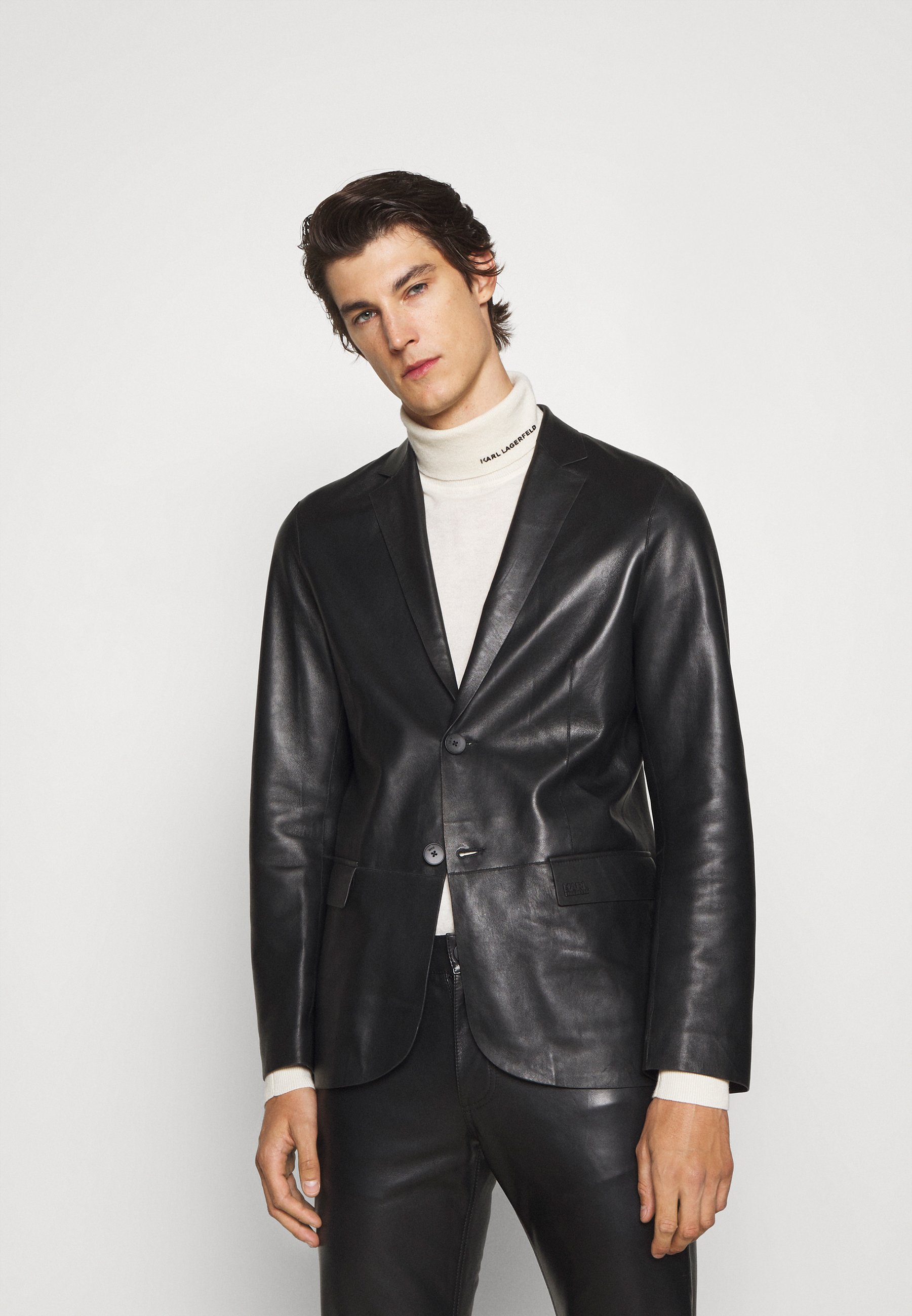 KARL LAGERFELD Faux leather jacket 