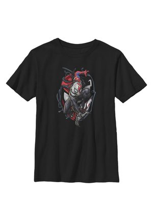 MARVEL CLASSIC SPIDERMAN REG W SYMBOL - T-Shirt print - black