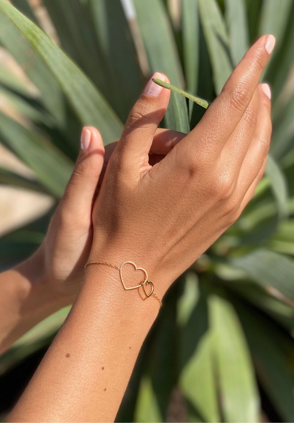 MET HARTJES  - Armband