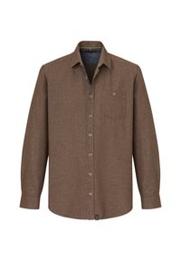 Hemd - brown melange