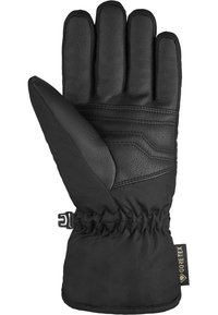Reusch TEDDY GORE-TEX - Gants - black/neon green