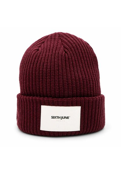 Damen Beanie Wintermütze Mit Patch Amerika USA Fla Produktbild-Vorschau 10