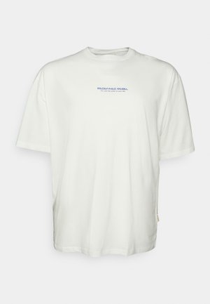 CARRIS TEE PLUS UNISEX - T-shirts print - snow white